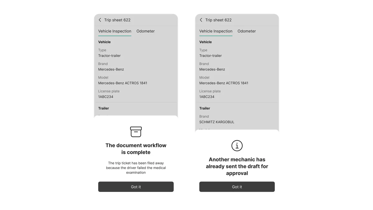 Waybill edge cases across document and role states