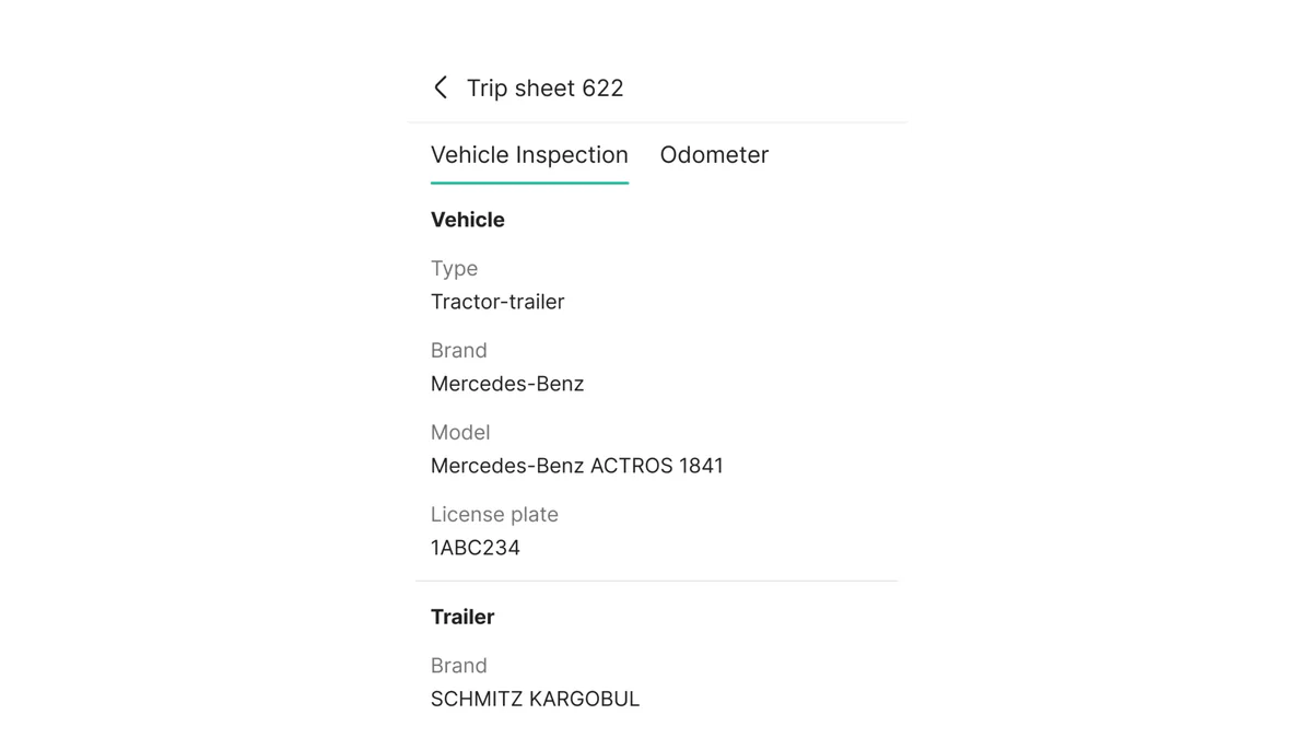 Adaptive waybill list and document access screens
